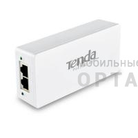 Инжектор PoE Tenda PoE30G-AT, совместимость с IEEE802.3at; 2 порта GE RJ45; 1000M PoE расширение. (48В/30Вт)