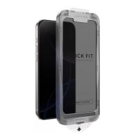 Стекло защитное KEEPHONE QUICK FIT PRIVACY 3D БЕЗ РАМКИ FULL GLUE с автоустановкой GLASS iPhone 16 PRO MAX