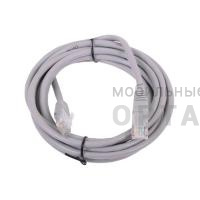 Патч корд литой TELECOM UTP Кат. 5е, серый, 3 м. (1/150) Патч корд литой TELECOM UTP Кат. 5е, серый, 3 м. (1/150)