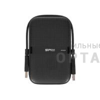 Внешний HDD  Siliсon Power  2 TB  A60 Armor, чёрный, 2.5", USB 3.2
