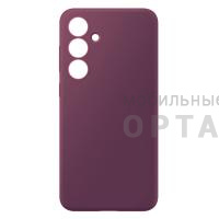 Чехол силикон COVER, бархатная подкладка в упаковке, Realme C71, фиолетовый