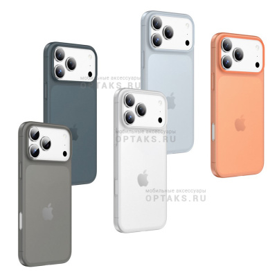 Чехол, KEEPHONE AIR SKIN ULTRA SLIM MATTE CASE для iPhone 17 Pro DARK BLUE