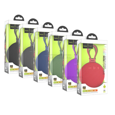 Аудио-колонка беспроводная HOCO BS60, Exploring sports, Bluetooth,  черный