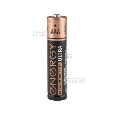 Элемент питания Energy Ultra LR03/4B (АAА) (4/48/576)